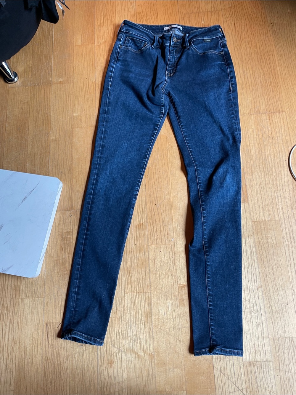 Mavi Women's Dark Indigo Skinny Jeans